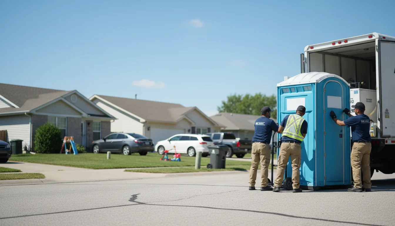 Standard Porta Potty Rentals in El Paso, TX near me